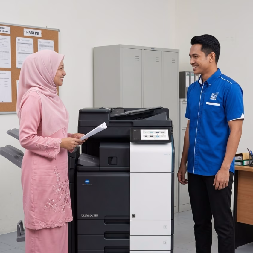 mesin fotostat sektor awam