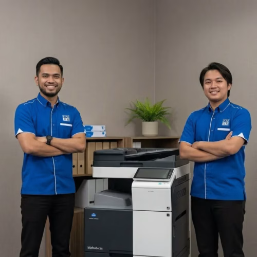 menukar toner mesin fotostat fuji xerox